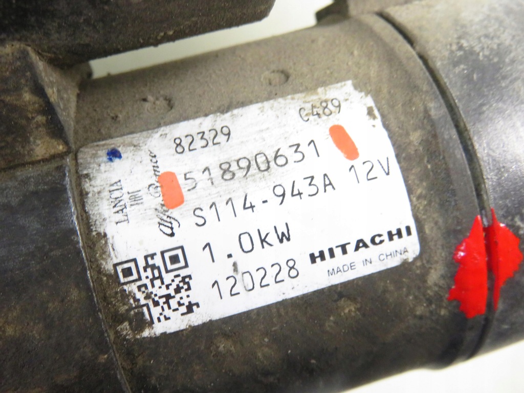 фото №7, Стартер fiat panda ii 1.2 51890631