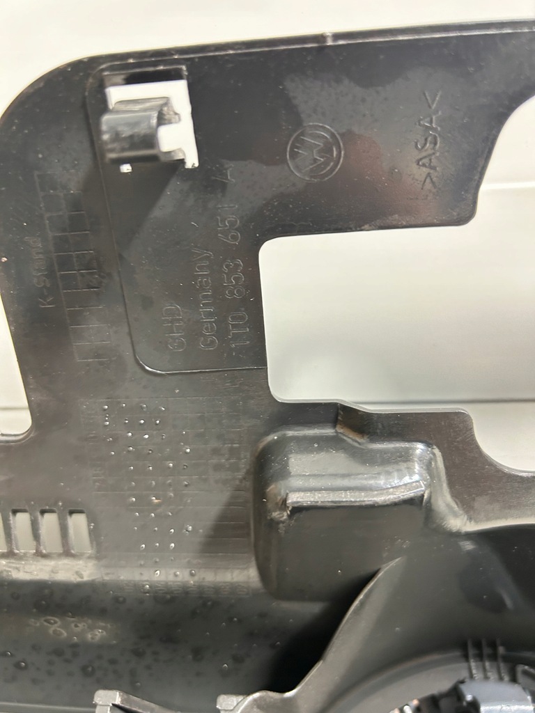 фото №6, Vw touran 1t0 решітка радіатора решітка радіатора 06-10 радіатора