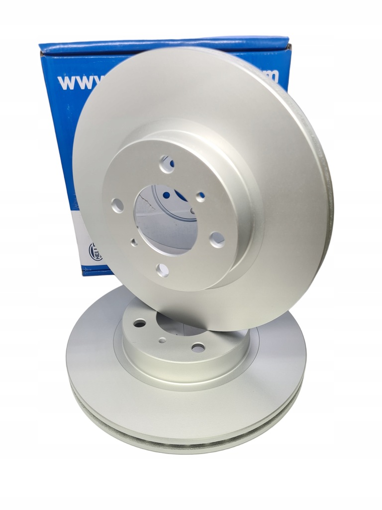 фото №1, 2x тормозные диски тормозные osi перед hella mitsubishi colt vi