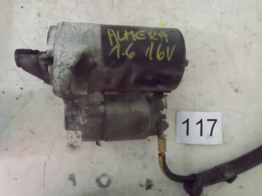 фото №1, Nissan almera n16 стартер 1,6 16v