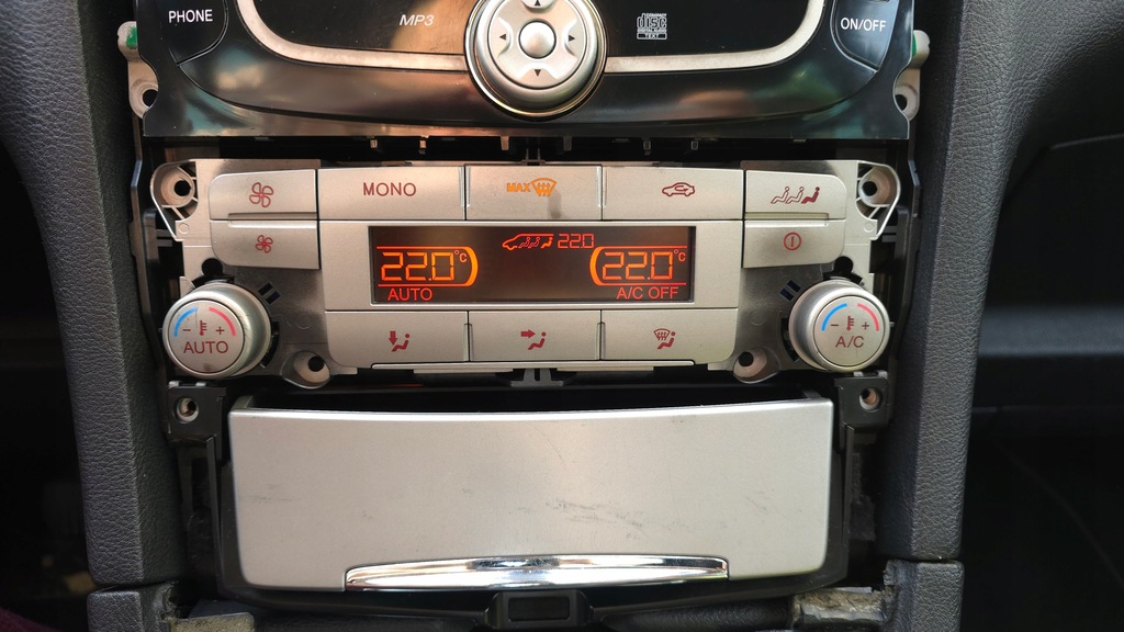 фото №1, Galaxy mk3 06-10 r панель обдув кондиціонера na задня 3 ряд 2010 rok europa