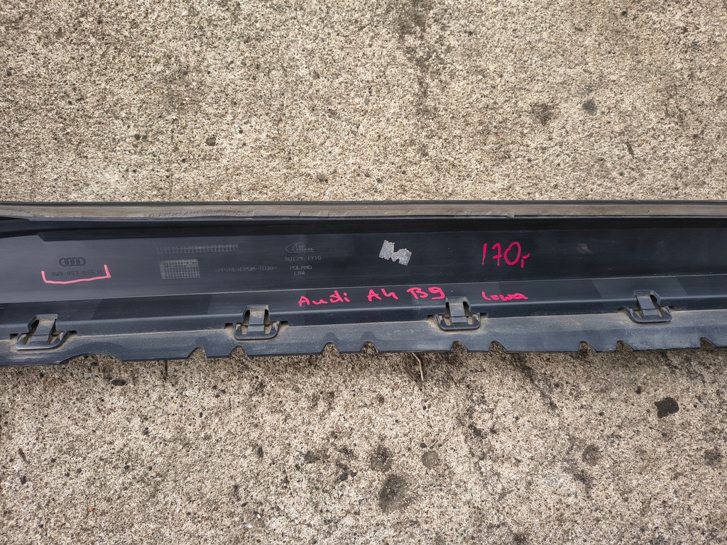 фото №11, Audi a4 b9 молдинг поріг ліва 8w9853855h