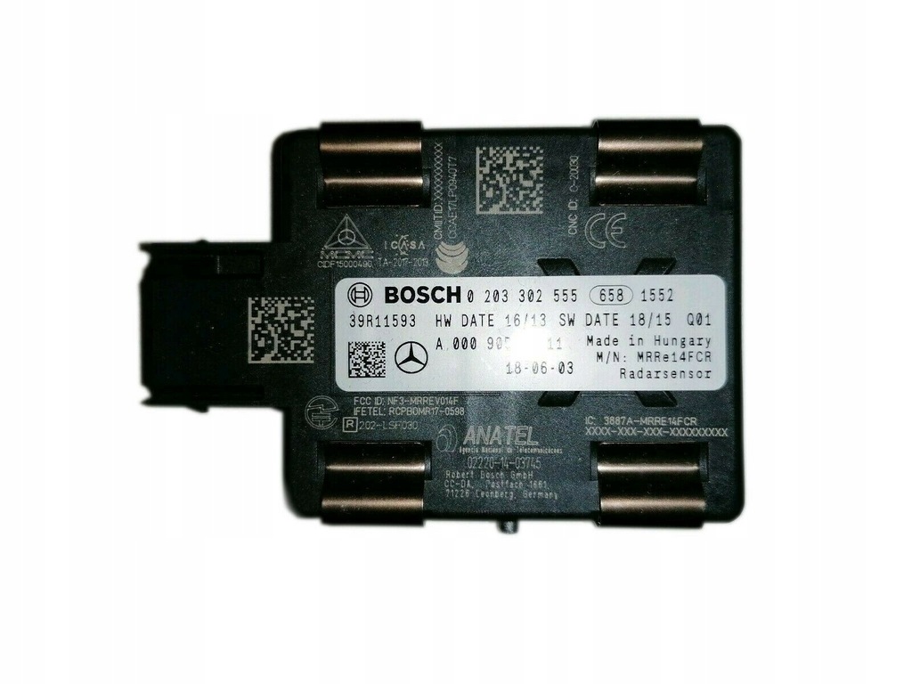 фото №1, Радар mercedes distronic w205 c205 lift gle c167