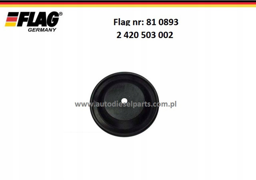 Купити Мембрана bosch 2420503002; fl-810893