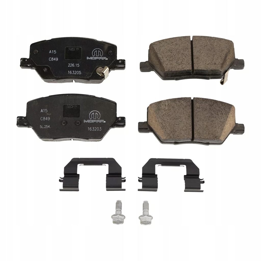 фото №1, Гальмівні колодки гальмівні перед 500x jeep renegade 77368344