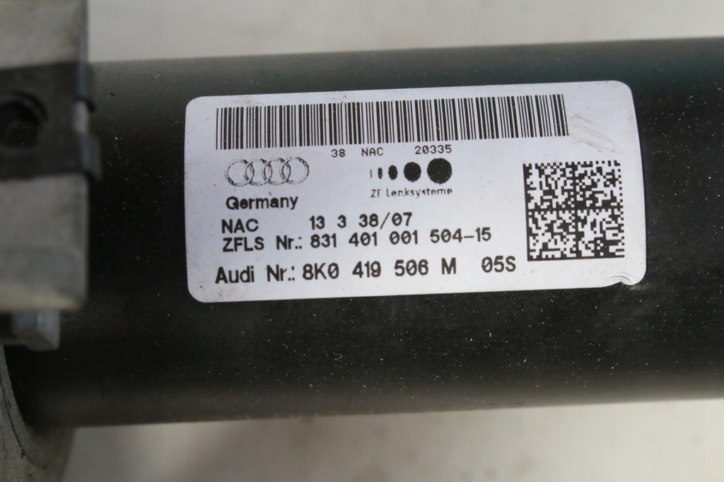 фото №6, Колонка блокування керма audi a5