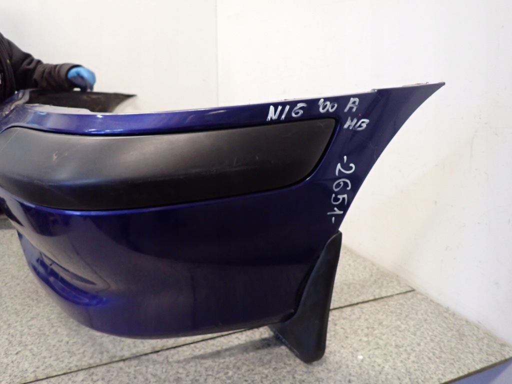 фото №12, Nissan almera n16 00-03 бампер задній bx1