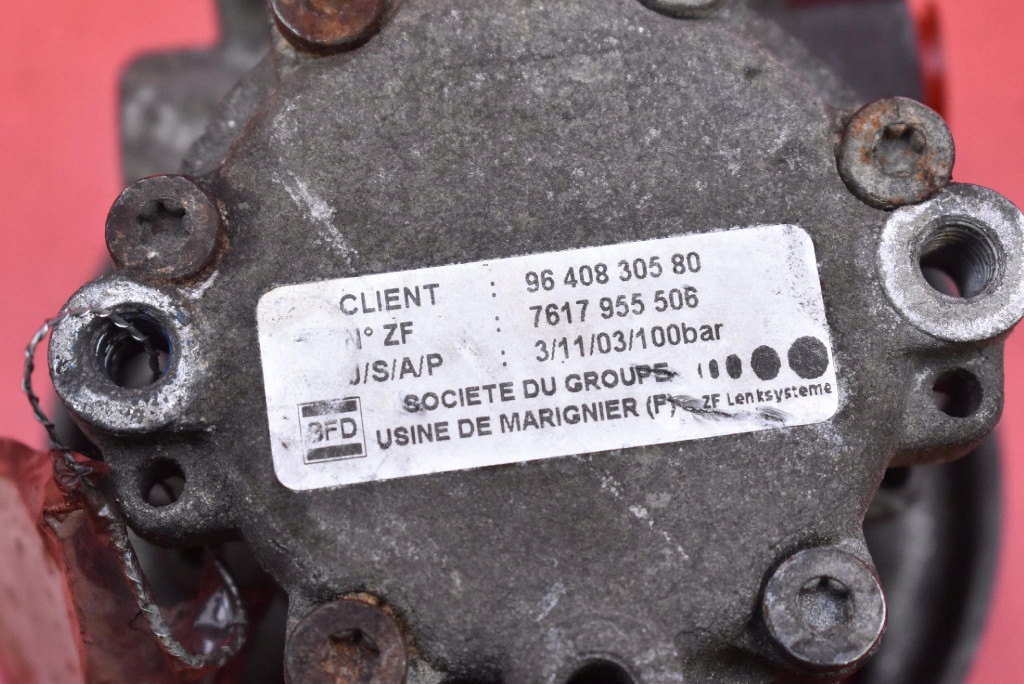 фото №5, Насос підсилювача 9640830580 7617955506 peugeot 607 1 i 2.2 16v 158km 00-04