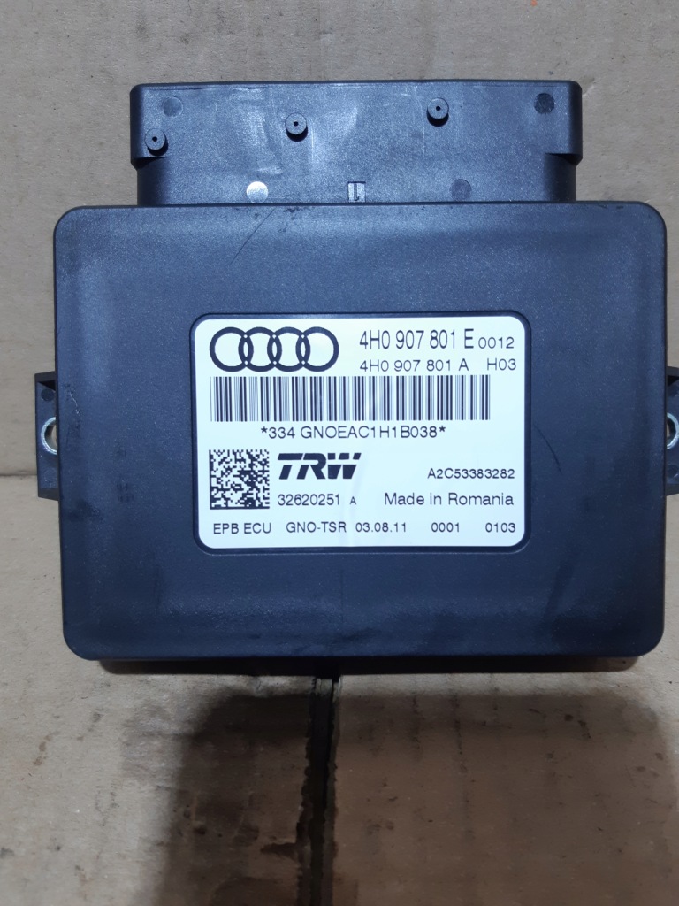 фото №1, Audi a6 c7 модуль тормоза ручного 4h0907801e