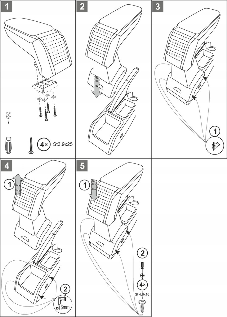 фото №7, Подлокотник стандарт vw polo vi, 2017-