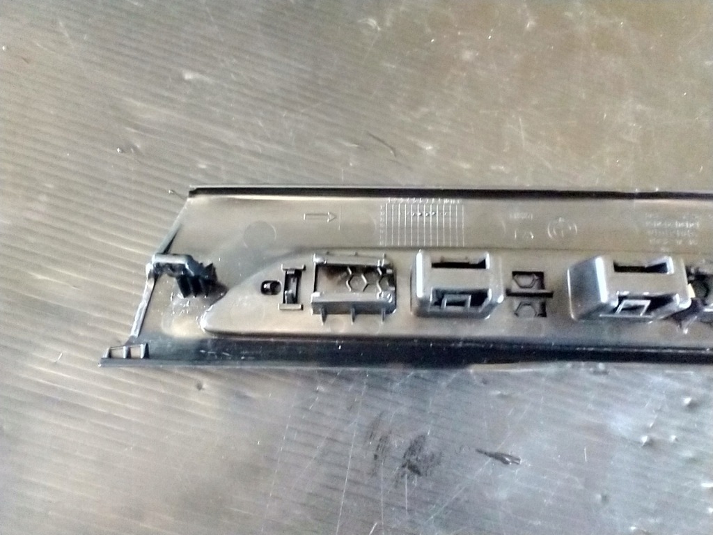 Накладка накладка порога  лівий задній m-pakiet bmw x5 f15 x6 f16 7284579 Зі Шроту