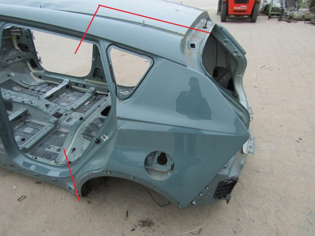 фото №1, Bayon 22r чверть ліва задня задня задня крила лівий задня задній mg2