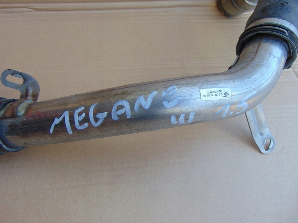 фото №6, Труба шланг интеркулер renault megane iii 1.5