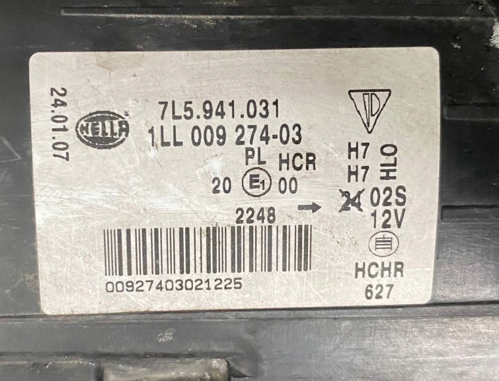 Перед комплектний  бампер фари ремінь радіатор porsche cayenne 957 з jp Зі Шроту