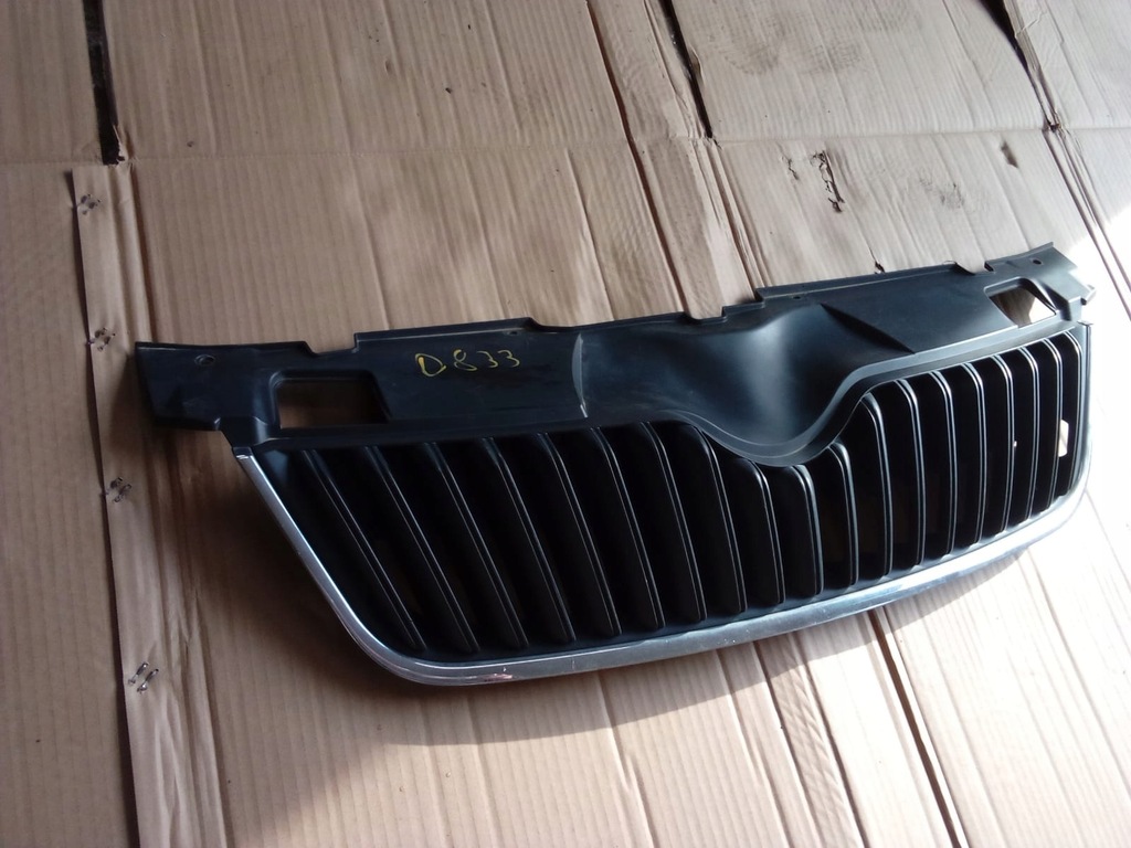 фото №8, Skoda fabia ii lift roomster решётка радиатора решётка радиатора радиатора оригинальная