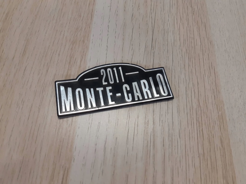 фото №1, Skoda fabia ii 5j roomster надпись эмблема monte carlo крыла