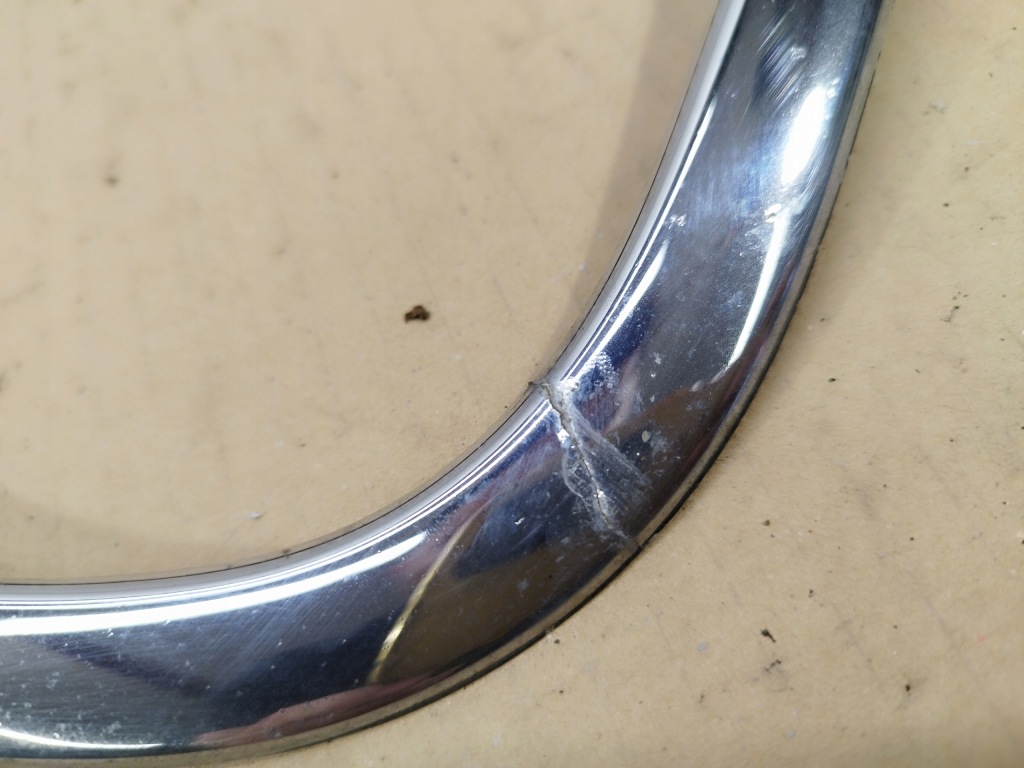 фото №6, Защита хром панель фары лампы левый перед mini cooper r60 countryman 2010-2014