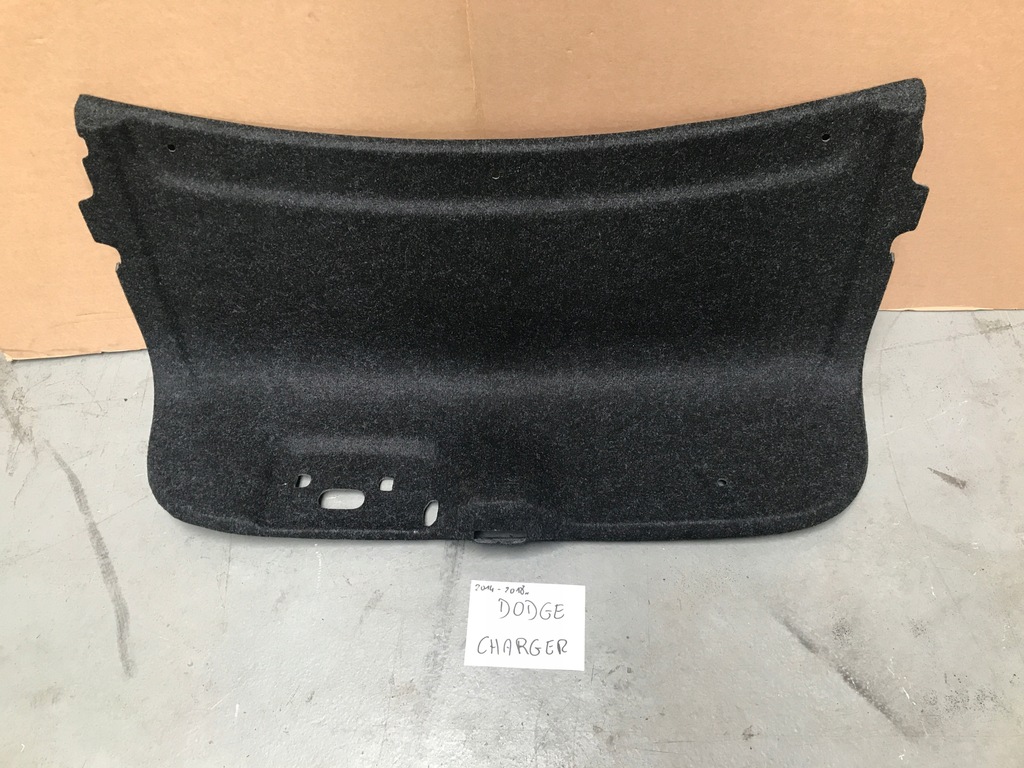 фото №1, Dodge charger обивка крышки багажника задняя задняя 14-18