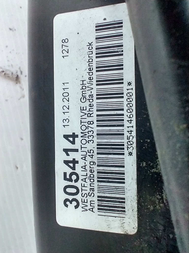 фото №15, Hak буксирувальний балка pas audi q7 4l 4l0092155a