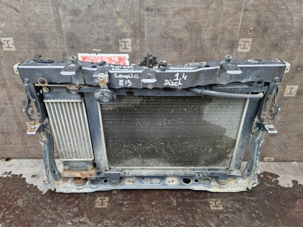 фото №1, Toyota corolla e15 1.4 d4d pas передний радиатор вентилятор