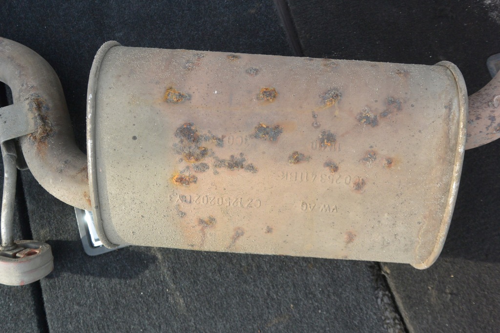 фото №8, Вихлоп гасник 2.0 tdi vw passat cc