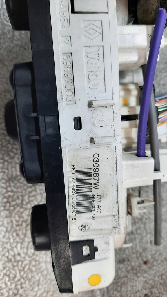 фото №4, Панель кондиціонера renault modus 07r 1.5dci