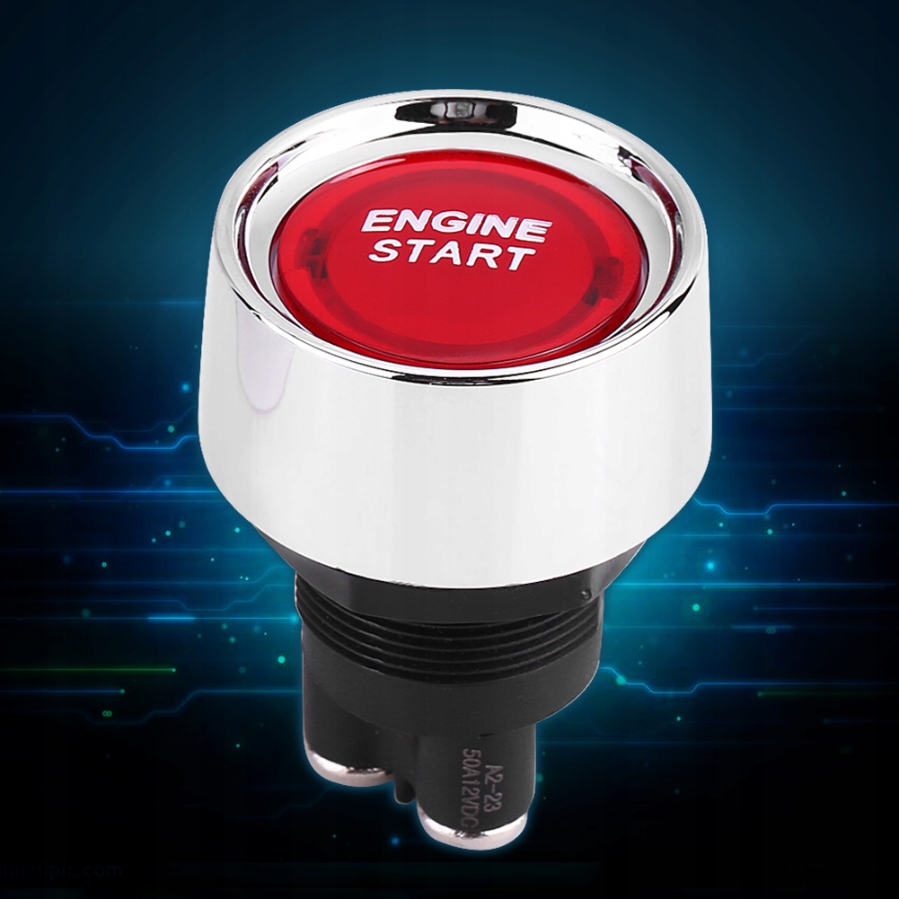 фото №15, Кнопка стартер двигуна автомобіля