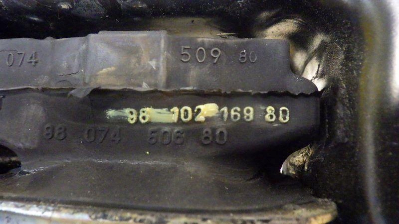 фото №7, Кронштейн подушка коробки citroen c3 iii 1.2 vti 9810216980