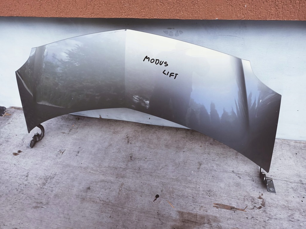 фото №3, Капот крышка двигателя renault modus lift 07- zawia