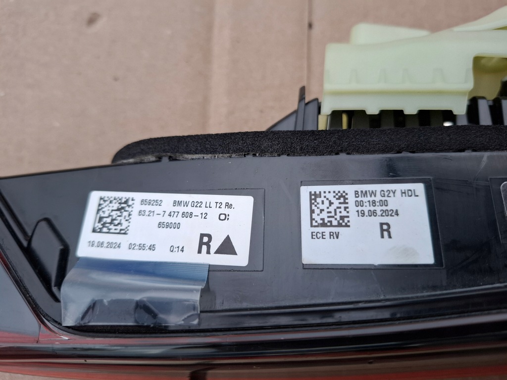 фото №7, Лампа задняя задняя bmw 4 iv g22 оригинал