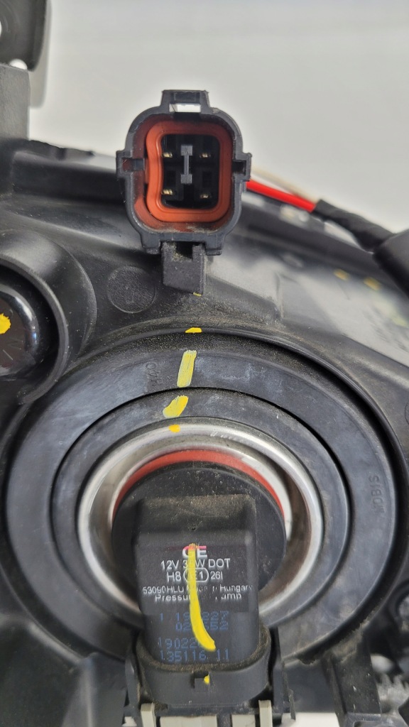 Противотуманная фара левый перед hyundai tucson 3 рестайлинг  led 2018- Цена