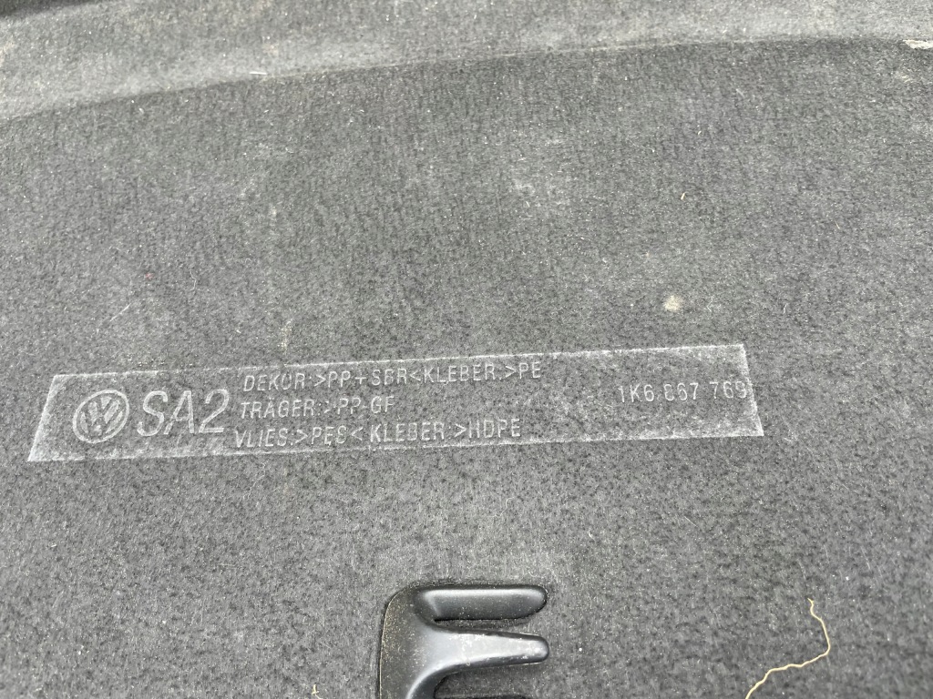 фото №6, Vw golf vi hb полка багажника