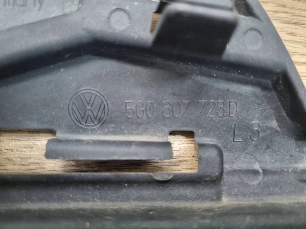 фото №8, Кронштейн передній лівий do кріплення бампера vw golf vii 5g0807723d