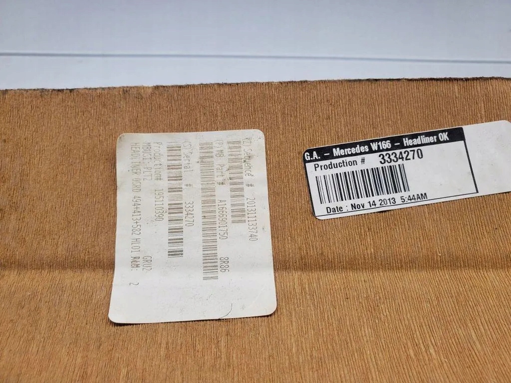 Потолок mercedes-benz gl x166 a1666901750 4.7l бензиновый 320kw 2014 Оригинал