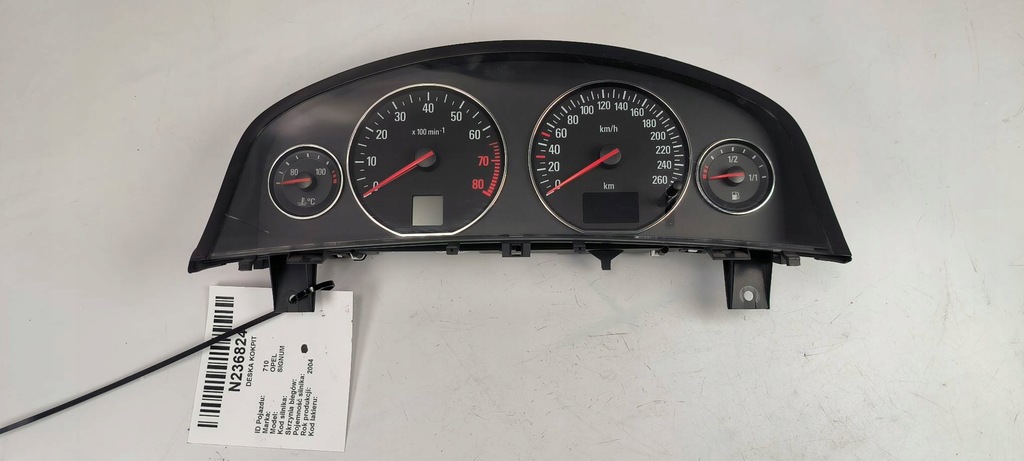 фото №1, Лічильник приладова панель eu 13159794bh opel signum