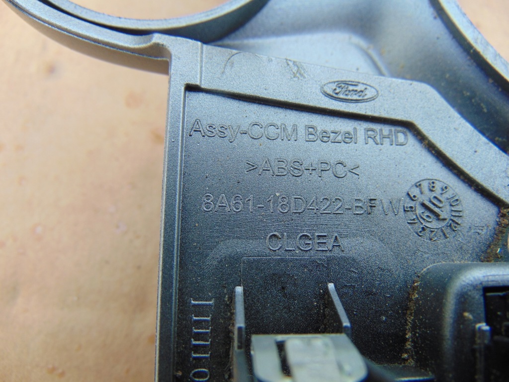 фото №4, Накладка заглушка панель приладів ford fiesta mk7