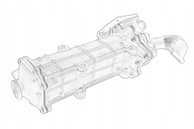 Радиатор выхлопных газов клапана egr fiat ducato Цена