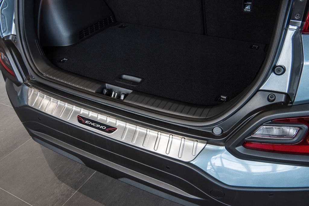 фото №8, Hyundai kona 2017+ захисна молдинг бампера заднього