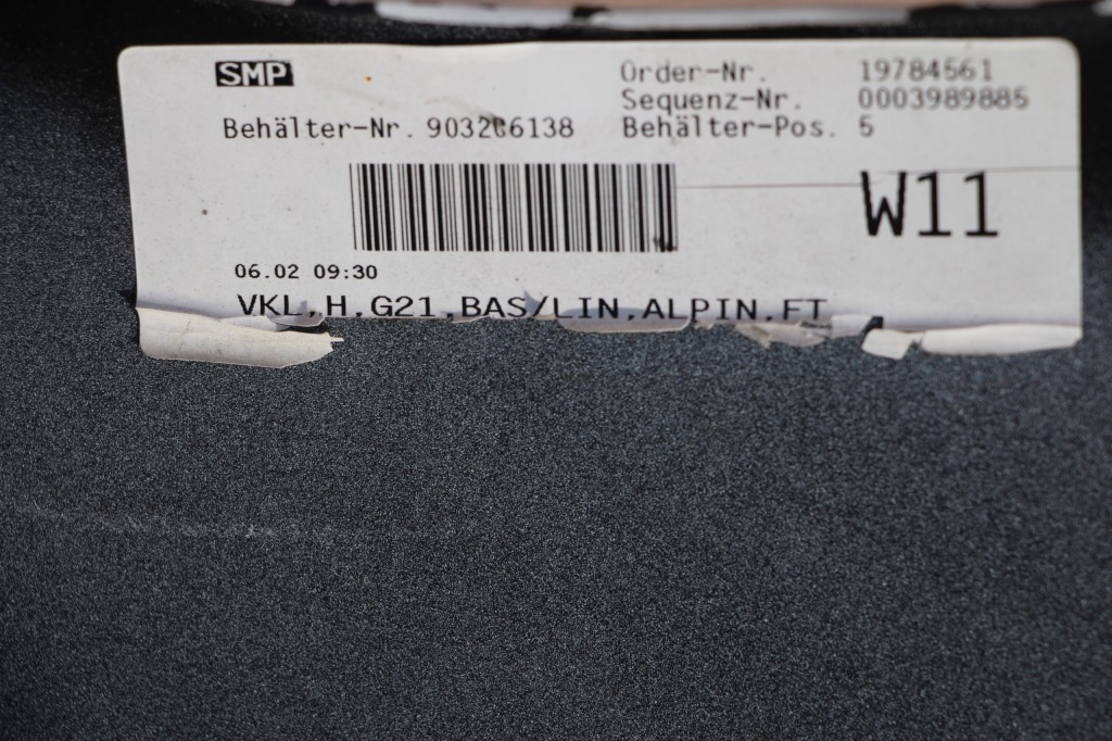 фото №10, Bmw 3 g21 бампер задняя задний + молдинг нижняя kombi a300