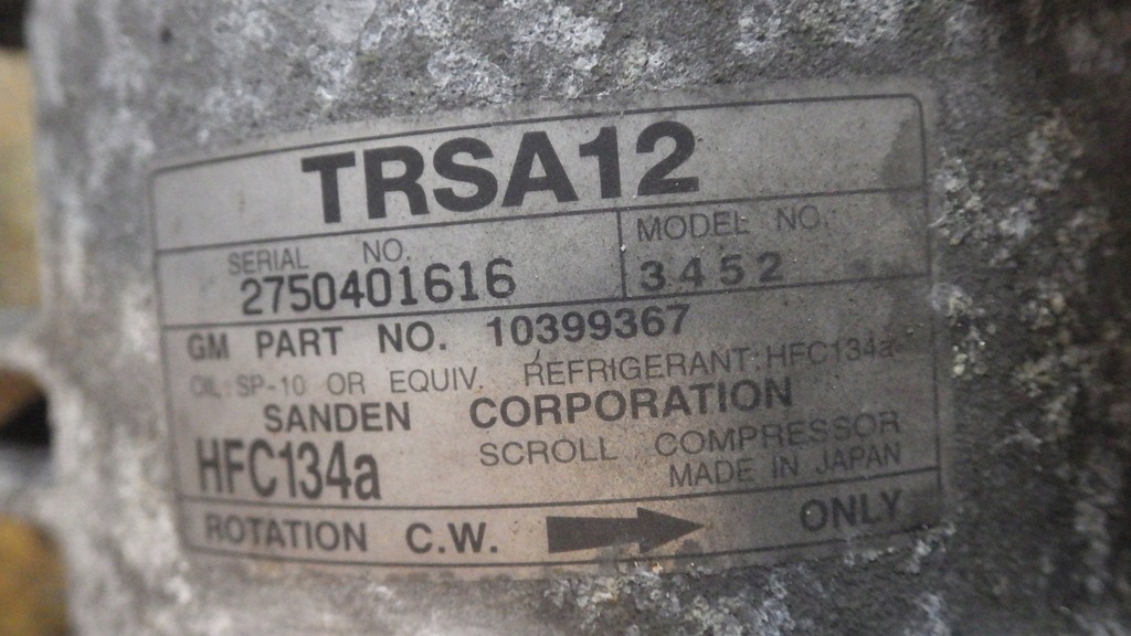 фото №6, Компресор кондиціонера trailblazer 4.2 envoy 97x