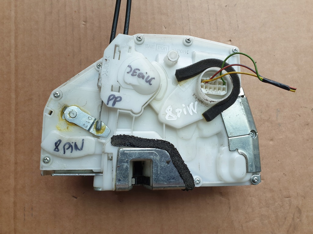 фото №16, Замок дверь правый fiat sedici suzuki sx4 eur 2006- 8pin 82201-79j20/21/22