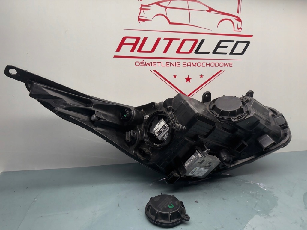 фото №6, Kia ceed 2 ii лампа перед ліва ксенон led led 100% світиться