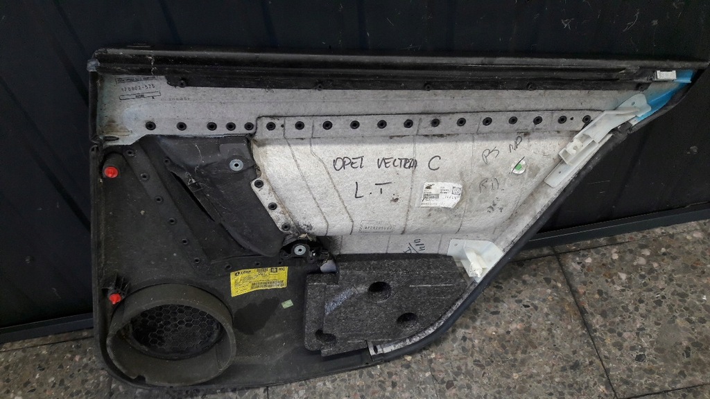 фото №7, Обшивка двері лівий задня opel vectra c kombi