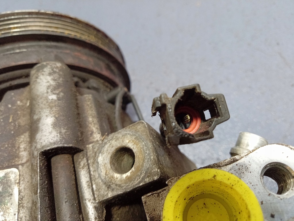 фото №5, Hyundai terracan 3.5 v6 компрессор кондиционера