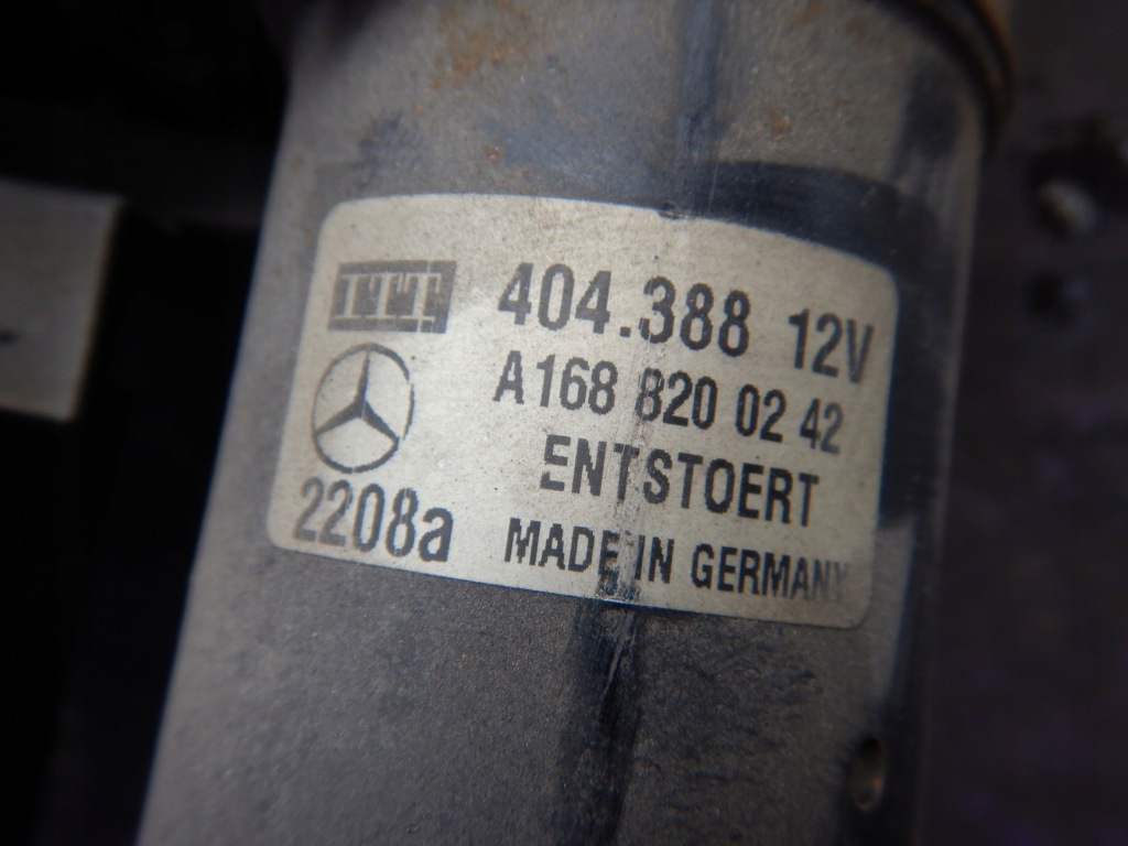 A-klasa w168 97- механізм двірник a1688200242 Оригінал