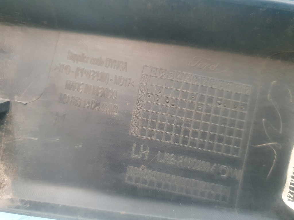 фото №4, Молдинг крыла ford mustag mach-e левая перед