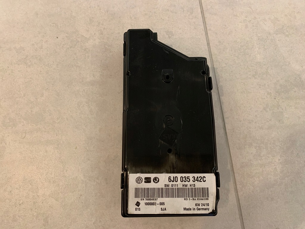 фото №1, Seat ibiza 6j інтерфейс модуль usb 6j0035342c