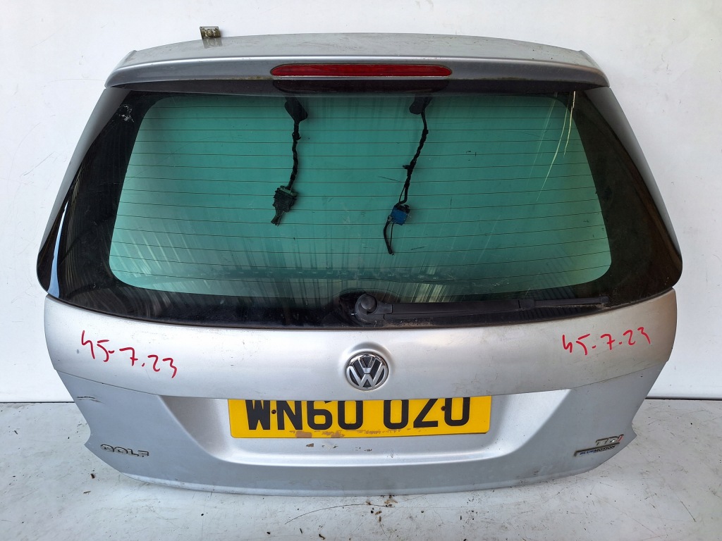 фото №1, Vw golf v golf vi 05-12 крышка багажника задняя kombi la7w