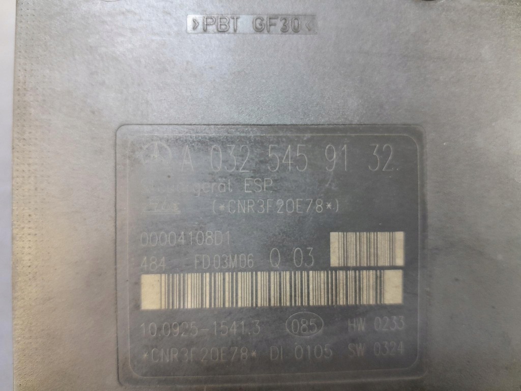 фото №5, Mercedes c w203 насос abs a0044312912