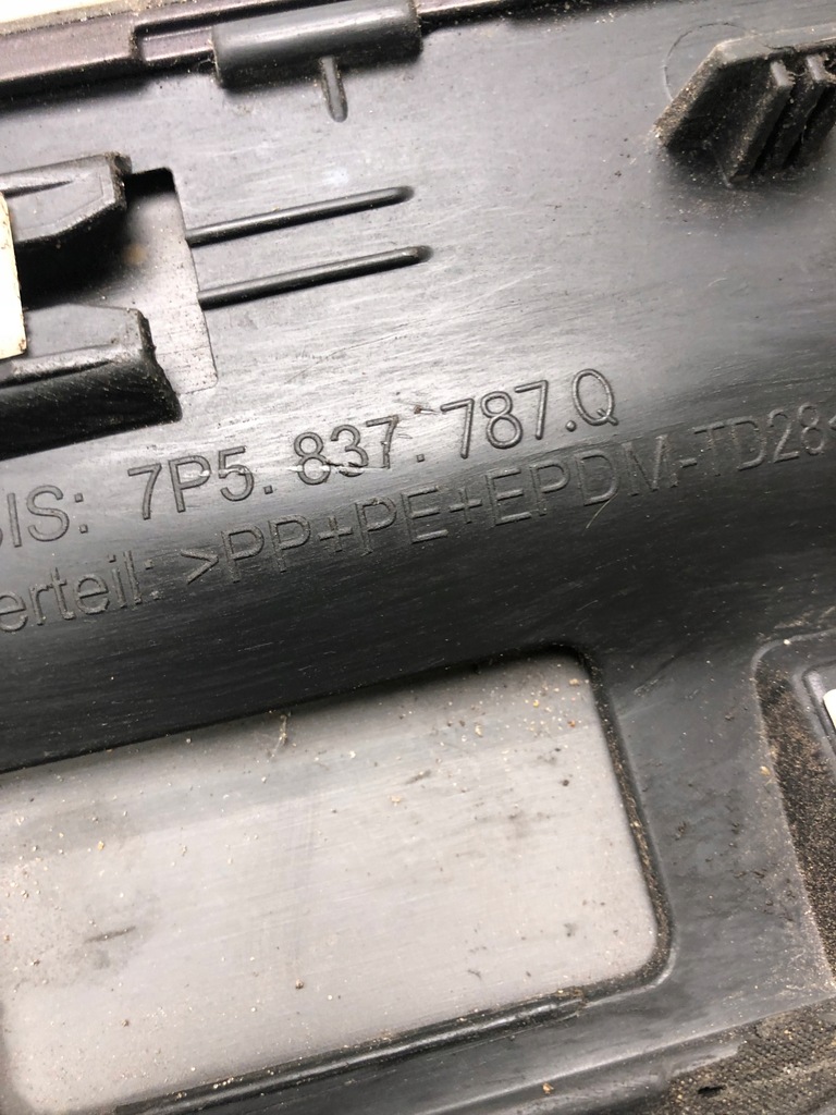 фото №9, Молдинг левый перед porsche cayenne 7p5837787q